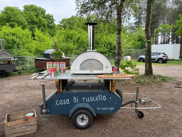 Pizza oven (BEEK GRANDE op trailer) inclusief 64 pizzabollen, saus en kaas - Afbeelding 24