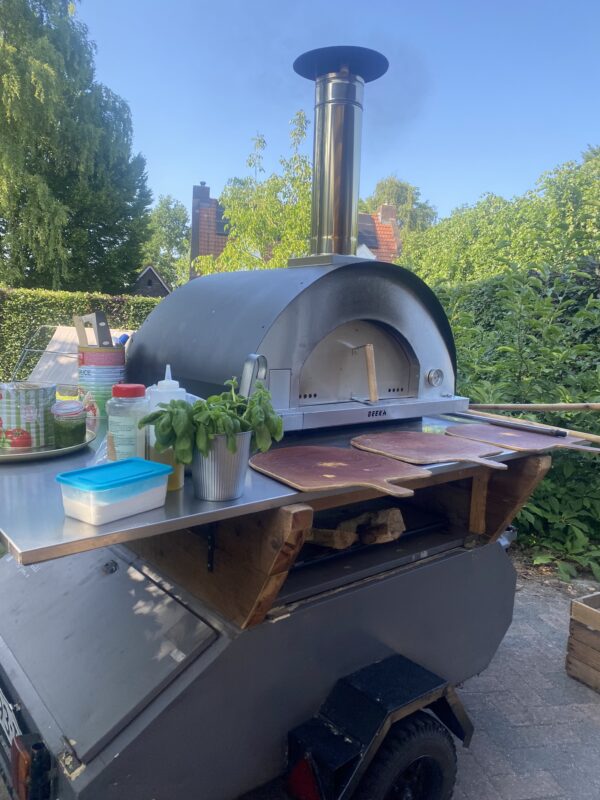 Pizza oven (BEEK GRANDE op trailer) inclusief 64 pizzabollen, saus en kaas - Afbeelding 48