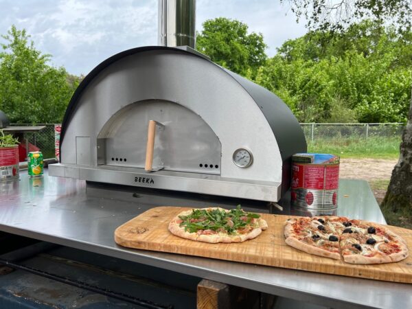 Pizza oven (BEEK GRANDE op trailer) inclusief 64 pizzabollen, saus en kaas - Afbeelding 2