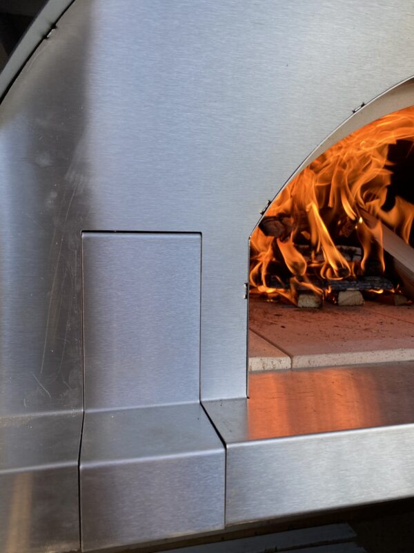 Brandweer pizza trailer uit 1955 Pizza oven met BEEK Grande MULTIFUEL - Afbeelding 5
