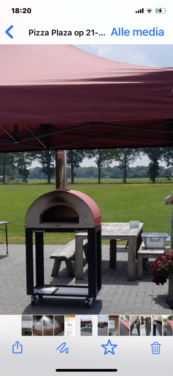 Pizza oven BEEK GRANDE losse oven inclusief 64 pizzabollen, saus en kaas - Afbeelding 7